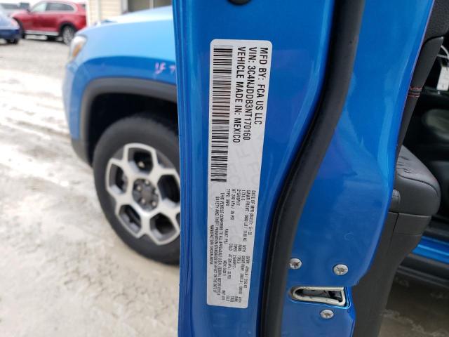 3C4NJDDB3NT170160 Jeep Compass Trailhawk