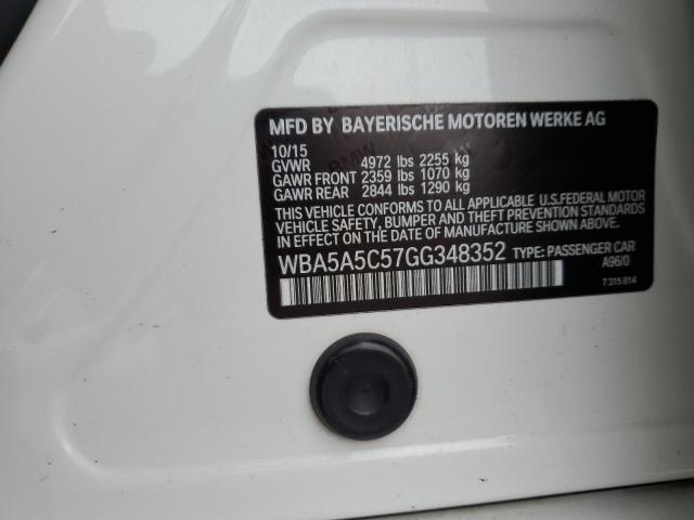 WBA5A5C57GG348352 BMW 528 I