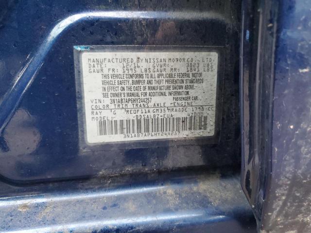 3N1AB7AP6HY244257 Nissan SENTRA S