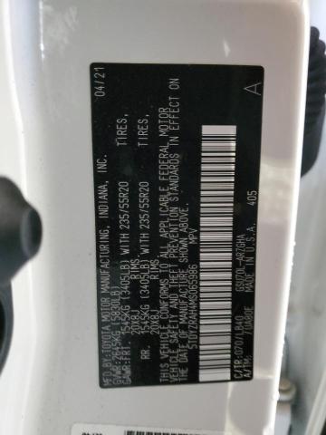 5TDYZRAH4MS065986 Toyota Highlander Limited