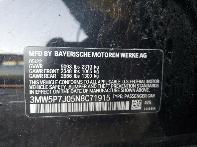 3MW5P7J05N8C71915 BMW 330e