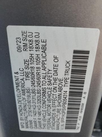 5FPYK3F5XPB054314 Honda Ridgeline Rtl