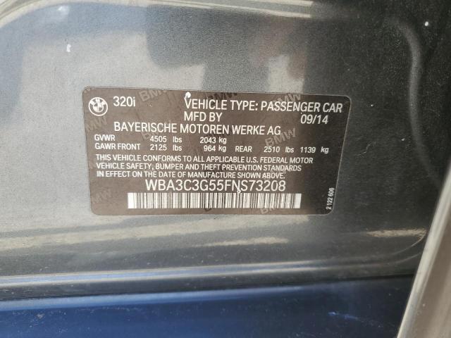 WBA3C3G55FNS73208 BMW 320 I Xdrive