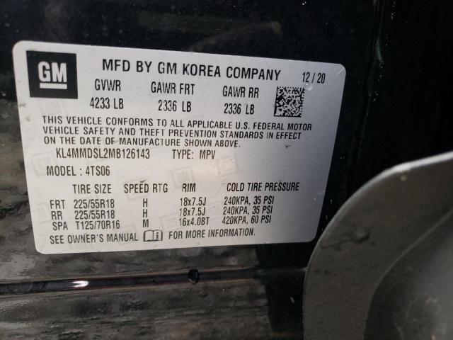 KL4MMDSL2MB126143 Buick Encore Gx Select