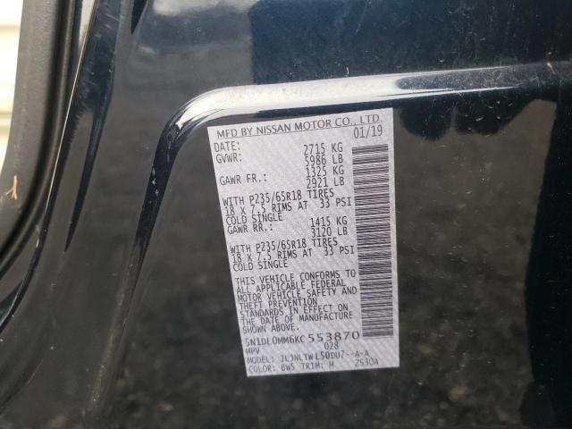 5N1DL0MM6KC553870 Infiniti QX60 LUXE