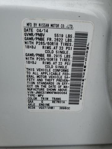 JN8CS1MWXFM480064 Infiniti QX70