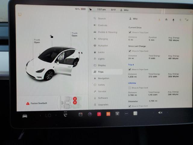 7SAYGDEE7PF616044 Tesla Model Y