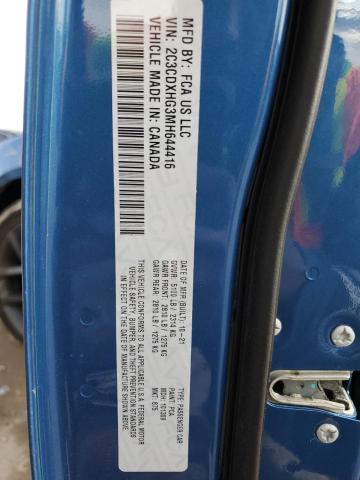 2C3CDXHG3MH644416 Dodge CHARGER GT