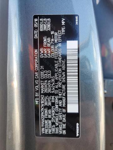 YV4A22PK7K1418342 Volvo Xc90 T6 Momentum