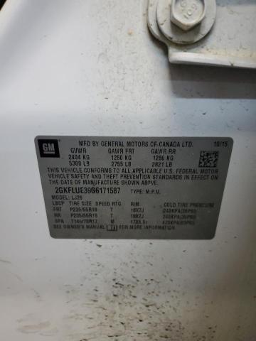 2GKFLUE39G6171587 GMC Terrain Slt