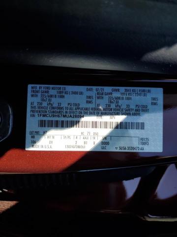 1FMCU9H67MUA28094 Ford ESCAPE SEL