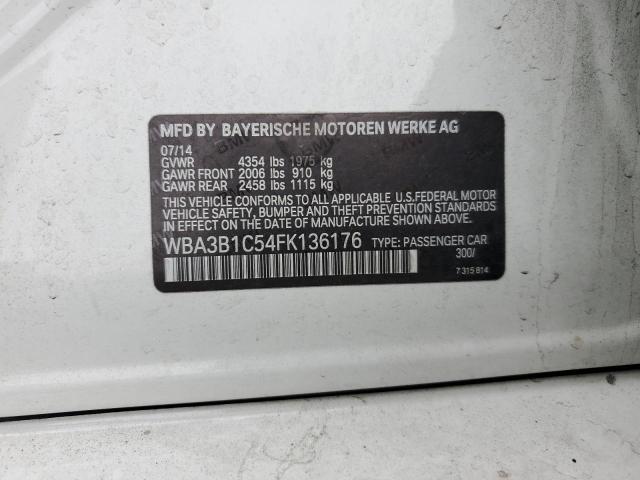 WBA3B1C54FK136176 BMW 320 I