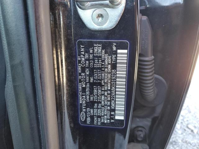 KM8K22AA8KU319238 Hyundai Kona Sel