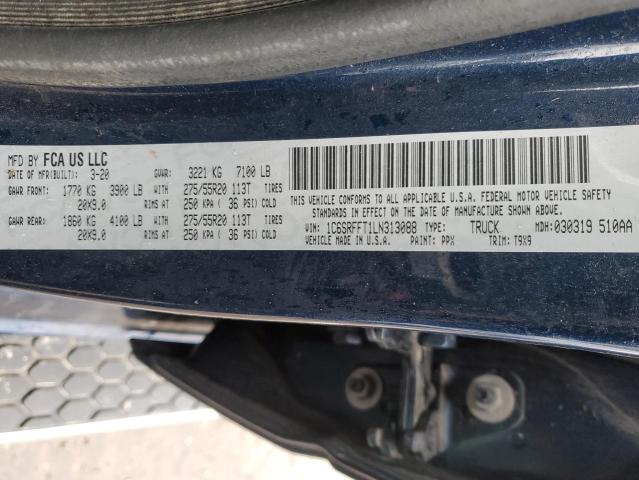 1C6SRFFT1LN313088 RAM 1500 Big Horn/lone Star