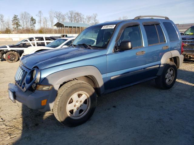 Auction sale of the 2006 Jeep Liberty Sport, vin: 1J4GK48K06W106924, lot number: 81801443