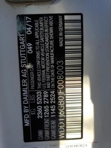 WDD1J6GB0JF008003 Mercedes-Benz E 400 4matic
