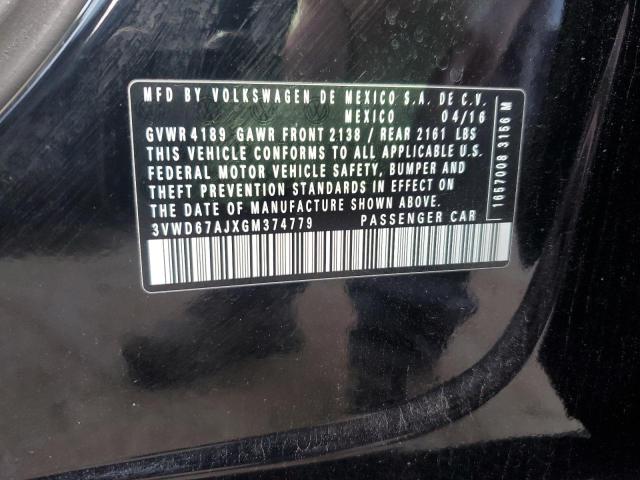 3VWD67AJXGM374779 Volkswagen JETTA SE