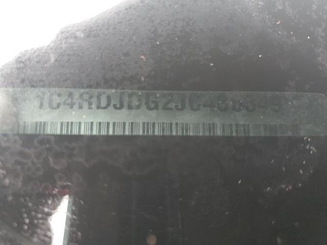 1C4RDJDG2JC486349 Dodge DURANGO GT