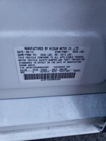 JN1BV7AR0EM692599 Infiniti Q50 BASE