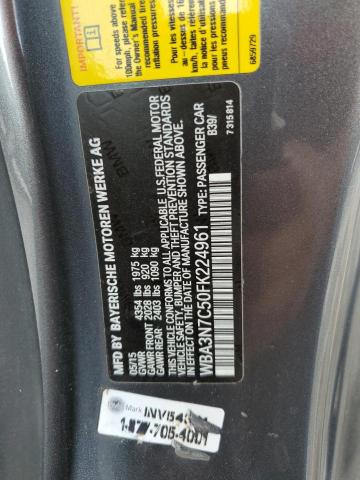 WBA3N7C50FK224961 BMW 428 I
