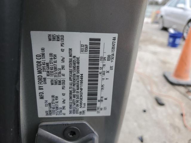 NM0GE9G74F1195494 Ford Transit Connect Titanium
