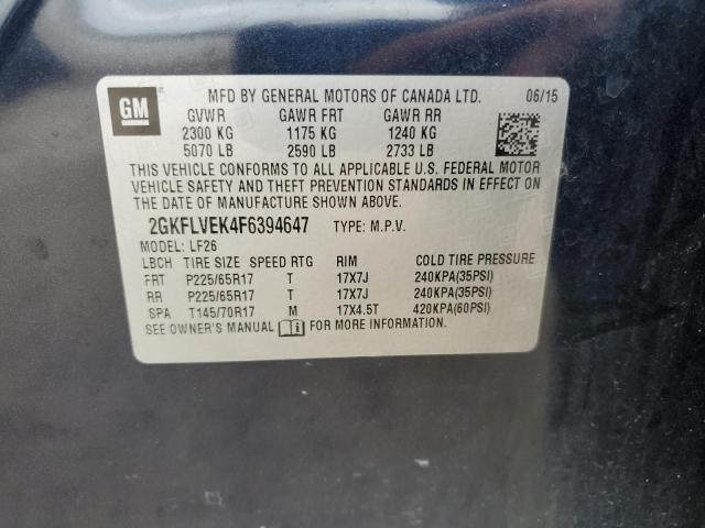 2GKFLVEK4F6394647 GMC Terrain Sle