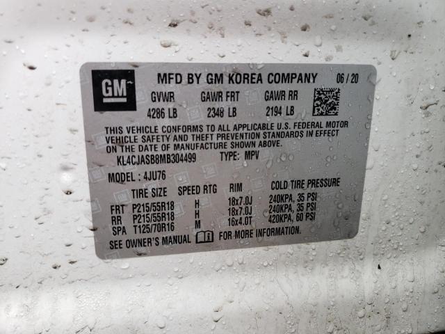 KL4CJASB8MB304499 Buick Encore Preferred