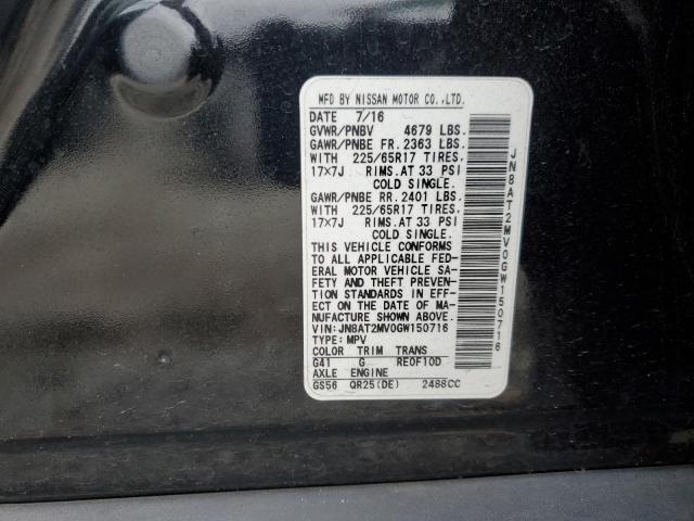 Nissan ROGUE S 2016 JN8AT2MV0GW150716 Image 12