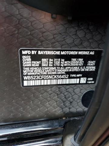 WB523CF05NCK56452 BMW Ix Xdrive50