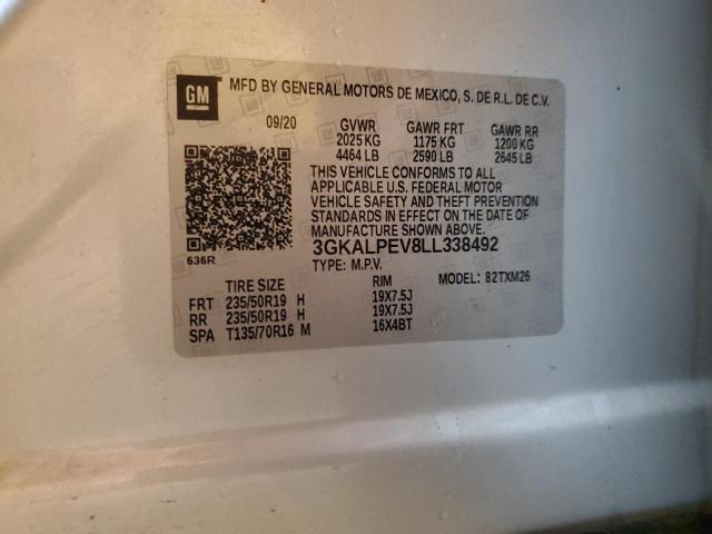 3GKALPEV8LL338492 GMC Terrain Slt