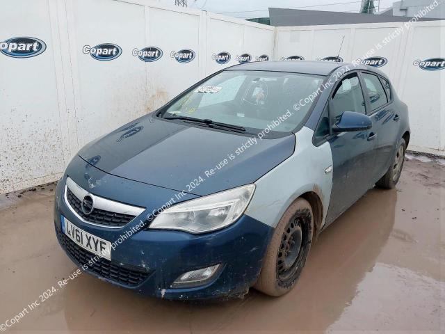 Auction sale of the 2012 Vauxhall Astra Excl, vin: W0LPD6EG5CG075573, lot number: 39075534
