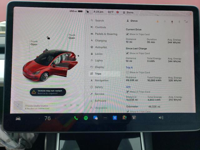 5YJ3E1EB2JF055373 Tesla MODEL 3