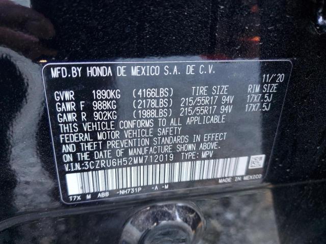 3CZRU6H52MM712019 Honda HR-V EX