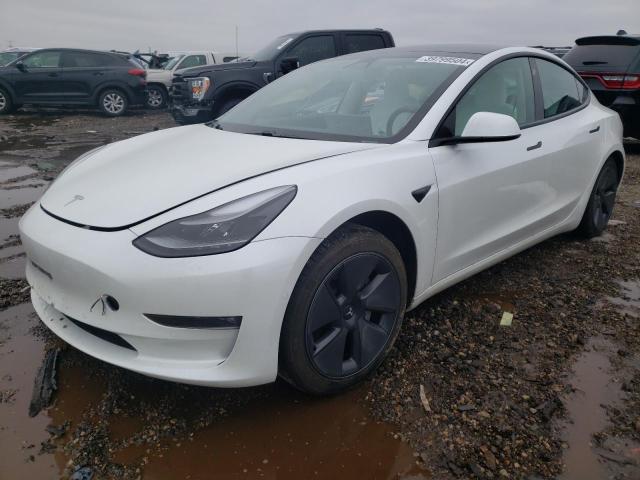 2021 Tesla Model 3 მანქანა იყიდება აუქციონზე, vin: 5YJ3E1EB6MF906885, აუქციონის ნომერი: 39799504