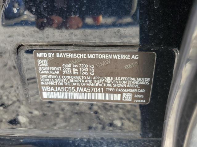 WBAJA5C55JWA57041 BMW 530 I