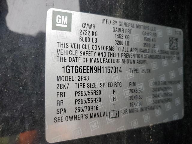 1GTG6EEN9H1157014 GMC Canyon Denali