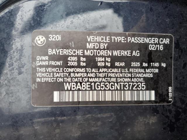 WBA8E1G53GNT37235 BMW 320 I
