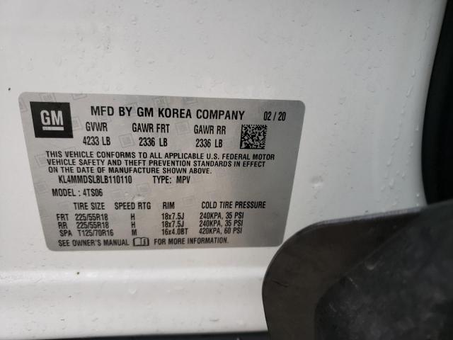 KL4MMDSL8LB110110 Buick Encore Gx Select
