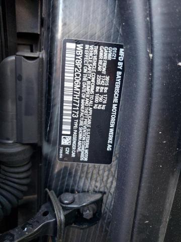WBY8P2C06M7H77173 BMW I3 Bev