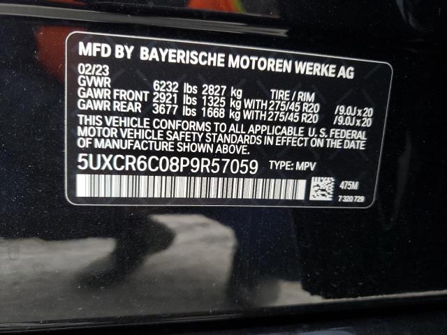 Auction sale of the 2023 Bmw X5 Xdrive40i , vin: 5UXCR6C08P9R57059, lot number: 138625244