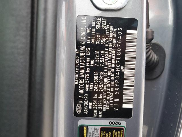 5XYP34HC7LG076406 KIA Telluride Ex