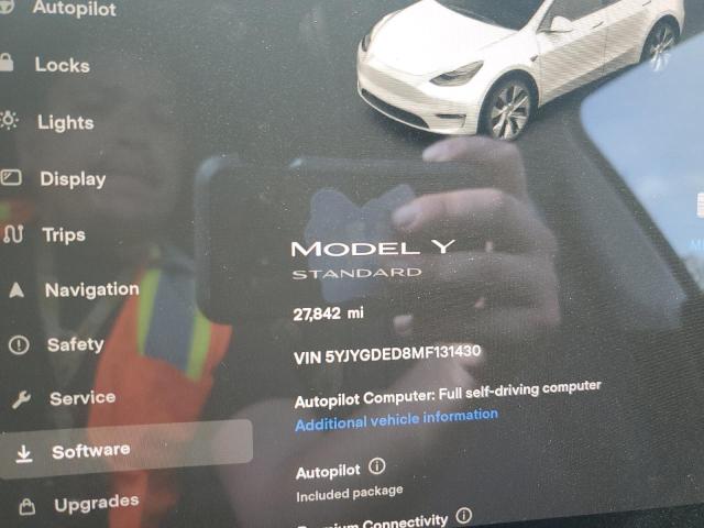5YJYGDED8MF131430 Tesla Model Y