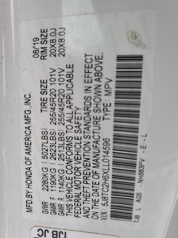 5J8TC2H6XLL014596 Acura Rdx A-spec