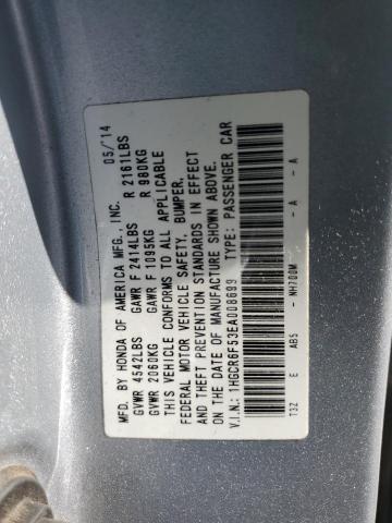 1HGCR6F53EA008699 Honda Accord Hybrid Exl