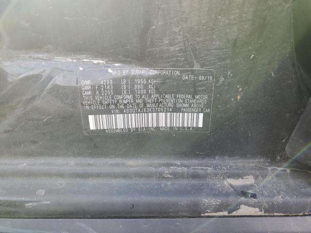 4S3GTAJ63K3705214 Subaru Impreza Sport