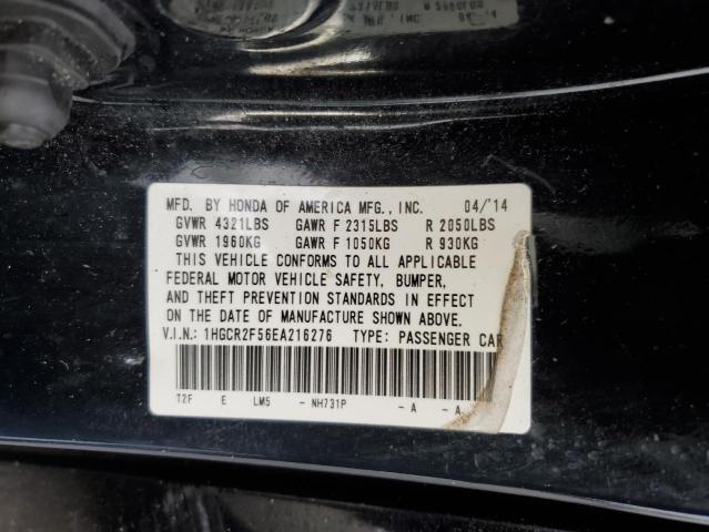 1HGCR2F56EA216276 Honda Accord Sport