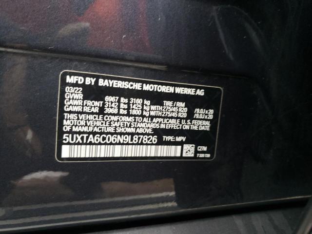 5UXTA6C06N9L87826 BMW X5 Xdrive45e