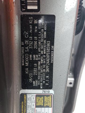 3KPF24ADXPE685963 KIA FORTE LX