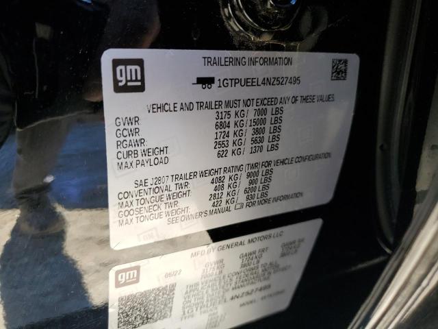 1GTPUEEL4NZ527495 GMC Sierra K1500 At4