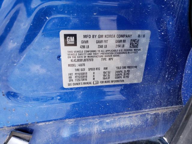 KL4CJBSB1JB707970 Buick Encore Preferred Ii